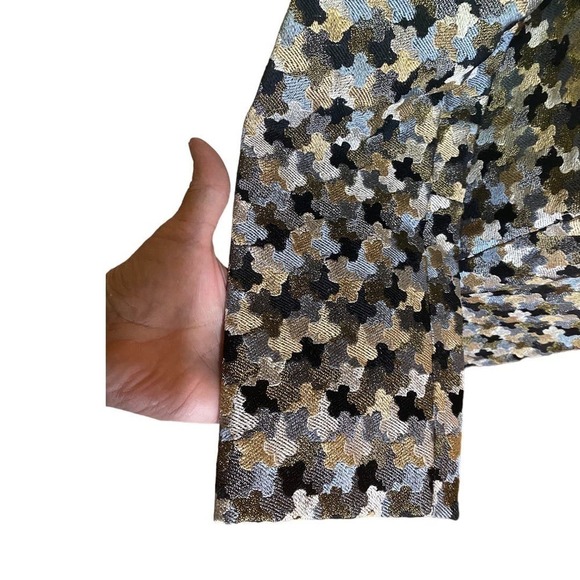 Ordinary People Puzzle Piece Jacket Made in Italy Size 38 - Picture 9 of 12